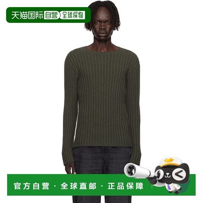 1h可退 香港直邮Acne Studios 艾克妮 男士 绿色针织衫 C60098