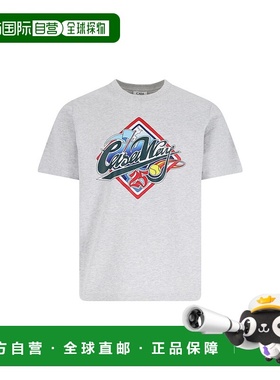 1h可退 香港直邮Casablanca 男士 and Polos T恤灰色T恤 MS25JTS0
