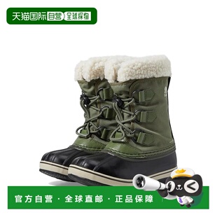 1h可退 香港直邮Sorel 冰熊 女童 Yoot Pac WP 尼龙雪地靴(小童/)