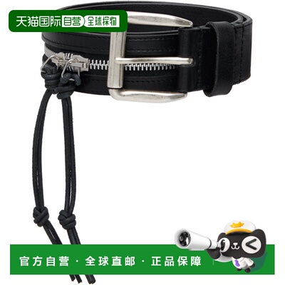 香港直邮Our Legacy 女士 黑色 Zipped 腰带 A2268ZMMalleableBul