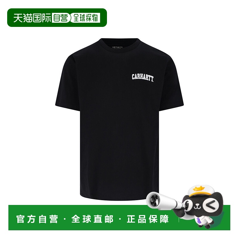 1h可退 香港直邮CARHARTT WIP 男士 and Polos T恤黑色T恤 I03485