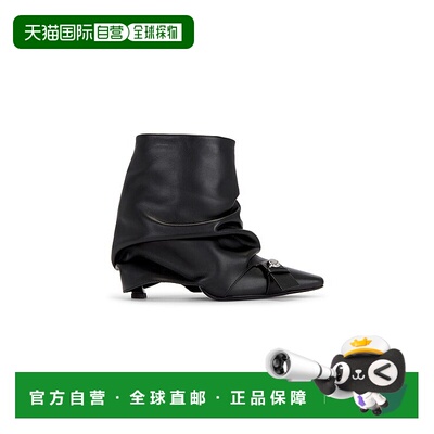 1h可退 香港直邮The Attico 女士 Juno 95mm 脚踝靴 250WSH00847L