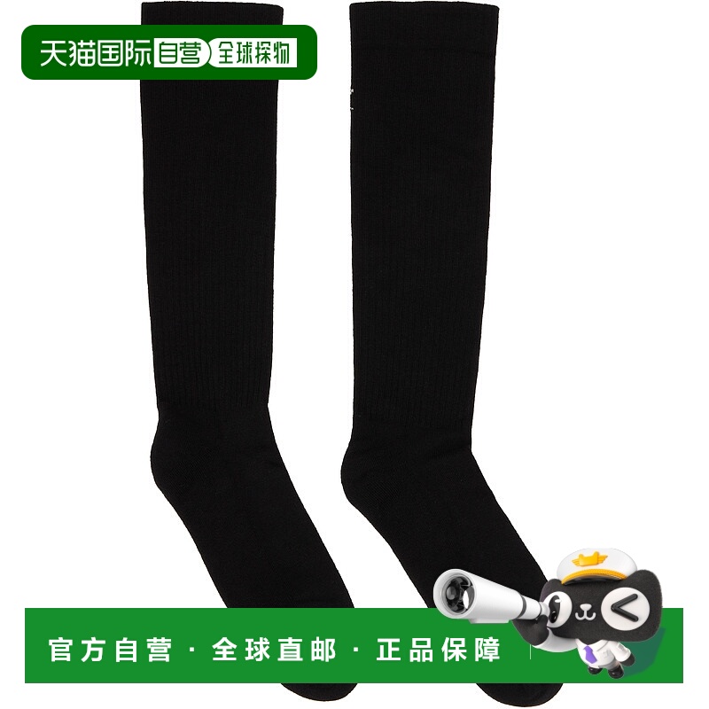 1h可退 香港直邮rick owens 瑞克 欧文斯 DRKSHDW 男士 黑色 Holl