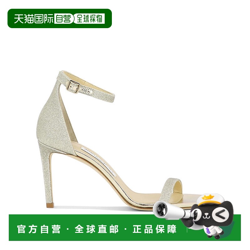 1h可退 欧洲直邮JIMMY CHOO 女士凉鞋ALVA85DGZPLATINUMICE单鞋