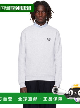 香港直邮A.P.C. 男士 灰色 Standard Rue Madame 套头衫 COHBVM27