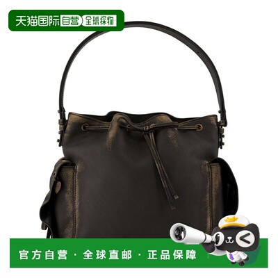 香港直邮ACNE STUDIOS 女士手提包 A10454AIP CO 黑色 MULTIPOCKE