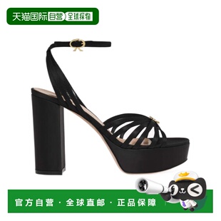 香港直邮Gianvito Rossi 缎带搭扣高跟鞋 G3263270RIC
