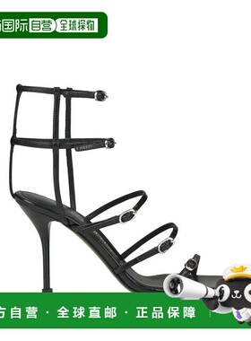 香港直邮mcqueen 亚历山大 麦昆 女士 凉鞋 black黑色 舒适时尚