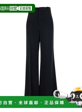 香港直邮Chloe 腰带环休闲裤 CH25APA06263西装裤喇叭裤
