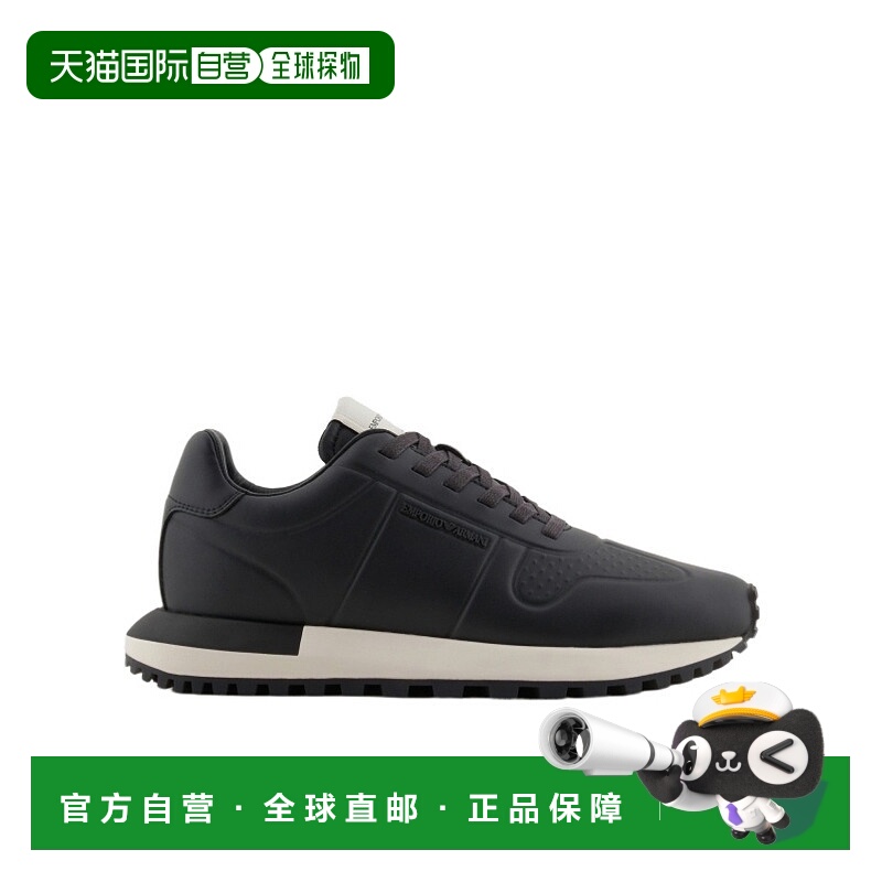 香港直邮Emporio Armani 系带低帮运动鞋 X4X684XR323阿玛尼