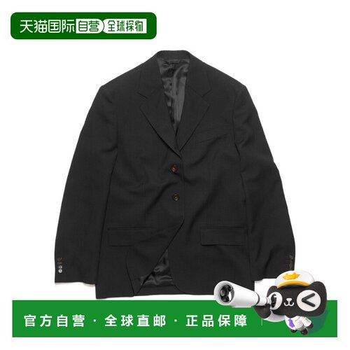 1h可退 香港直邮ACNE STUDIOS 女士西服 AH0255900 AW2023 黑色