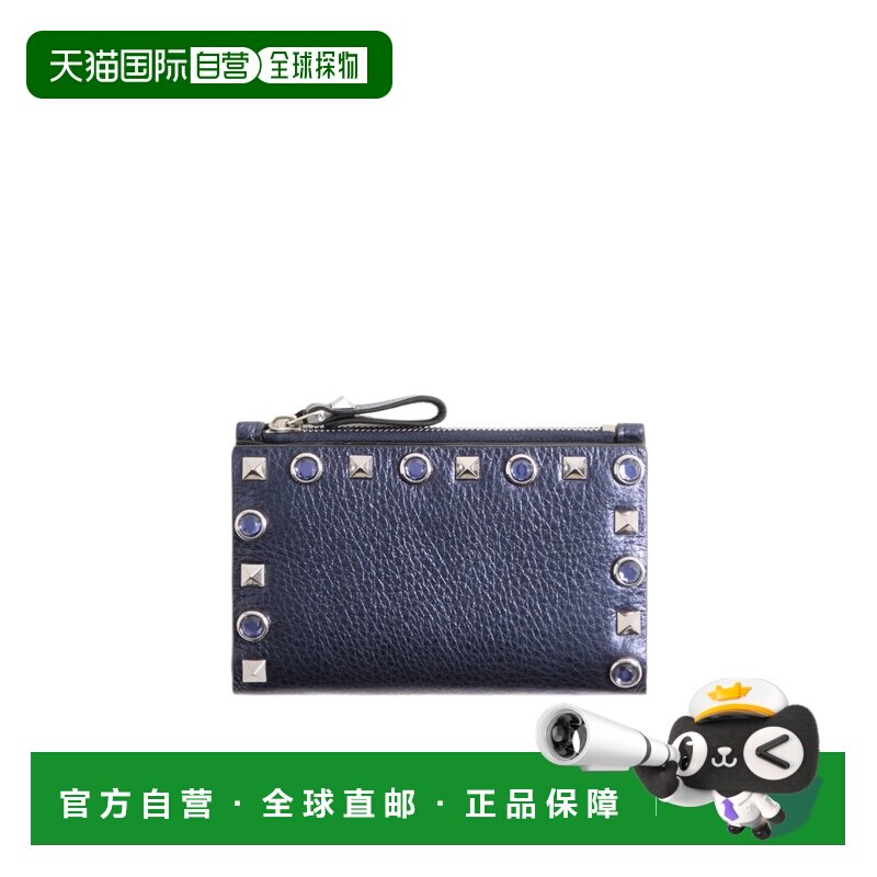 1h可退 香港直邮VALENTINO 女士卡包 WP0605LEWF8Y SS2026 蓝色