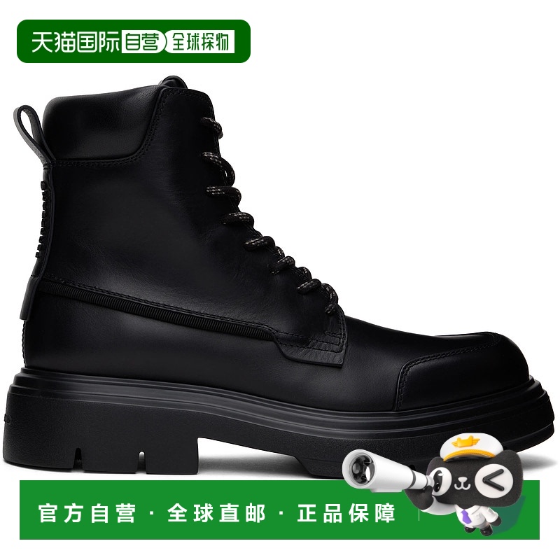 香港直邮Salvatore Ferragamo 菲拉格慕 男士 黑色 Maxi-Tongue C