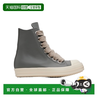 1h可退 香港直邮Rick Owens 系带高帮运动鞋 RU02E1892LCOW2