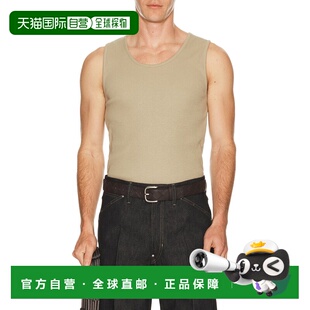 香港直邮Lemaire 男士 罗纹背心上衣 TS0006LJ1030