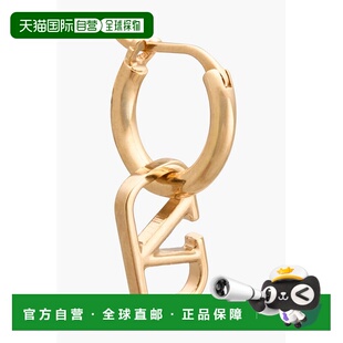 1h可退 香港直邮valentino 华伦天奴 女士 18克拉镀金单耳环 W0J0