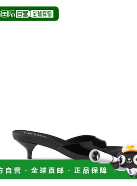 1h可退 香港直邮Prada 普拉达 女士 徽标凉拖 1XX799F045069