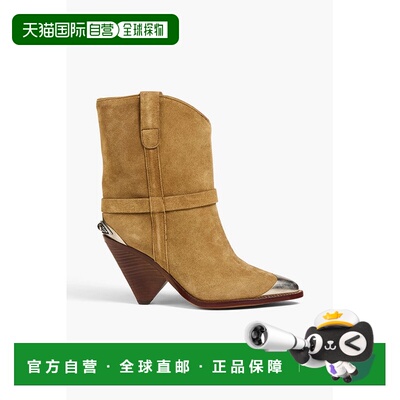 香港直邮Isabel Marant 伊莎贝尔 玛兰 女士 绒面革短靴 BO019420