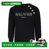 套头卫衣童装 1h可退 BV4Q20Z0 女童 长袖 香港直邮Balmain 巴尔曼