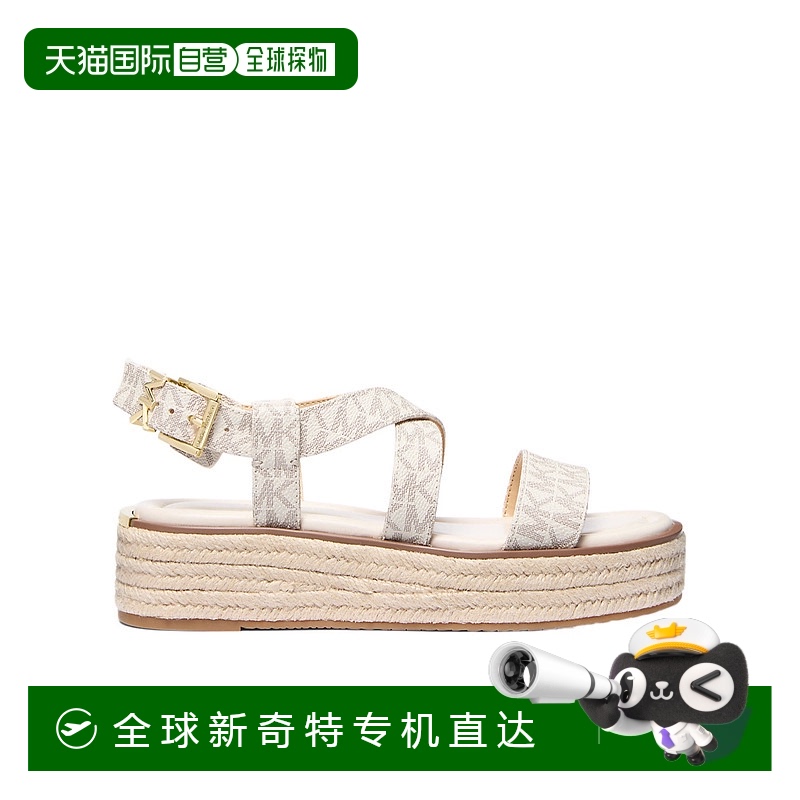 香港直邮Michael Kors 圆头厚底凉鞋 40S5LYFS1B