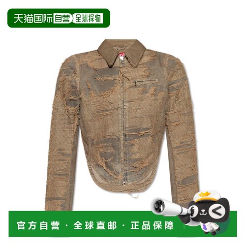 1h可退 香港直邮DIESEL 女士夹克 DENEAFSGA17937007AZ33S SS2025