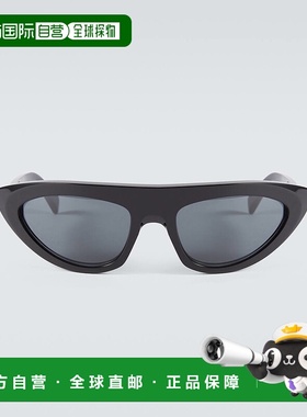 1h可退 香港直邮Celine 思琳 男士 猫眼太阳眼镜 black黑色 舒适