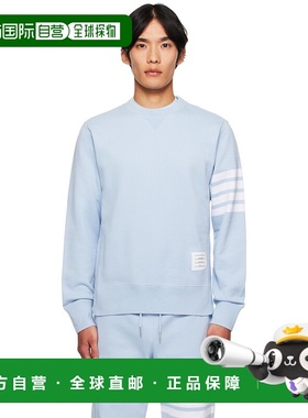 香港直邮Thom Browne 汤姆 布朗 男士 蓝色 Classic Loopback 4-B
