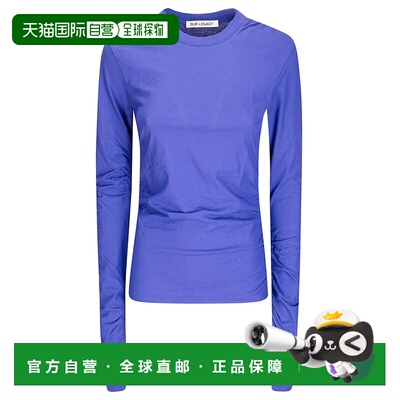 1h可退 香港直邮OUR LEGACY 女士T恤 W2266SDDEEPBLUE SS2026 蓝