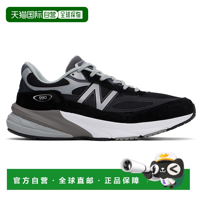 香港直邮New Balance  男士 黑色 MADE 系列 990v6 运动鞋 M990BK