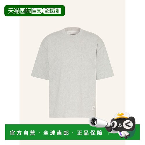 1h可退 欧洲直邮Ami Paris 男士T恤 100318770914000 CO 灰色 T-s