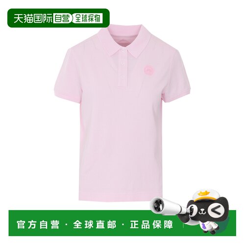 1h可退 香港直邮CANADA GOOSE 女士T恤 1600WT9846 SS2026 粉红色