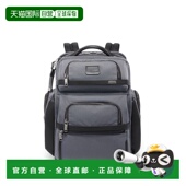 X男士 自营欧洲直邮Tumi途明 Alpha 陨石灰涤纶拉链开合双肩包