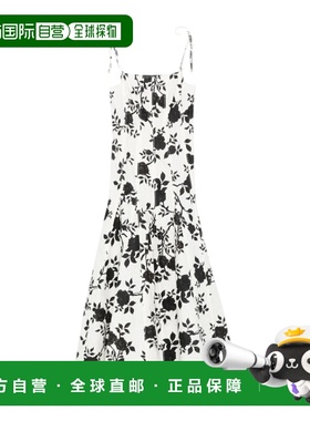 1h可退 香港直邮Self-Portrait 花卉印花中长连衣裙 SS25109MC