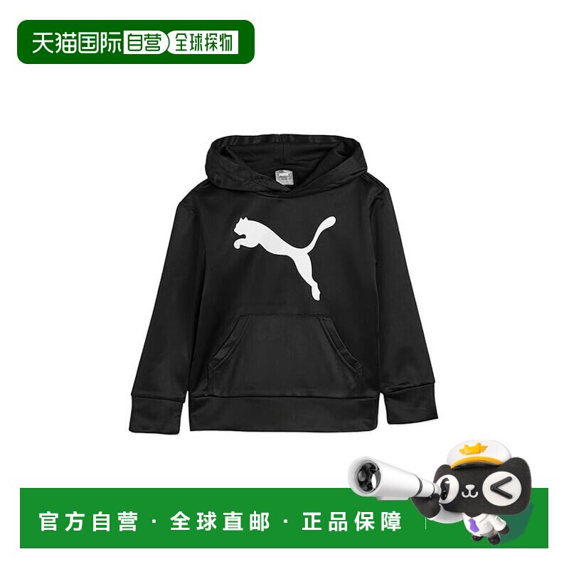 香港直邮Puma 彪马 男童 男孩徽标套头衫连帽衫童装