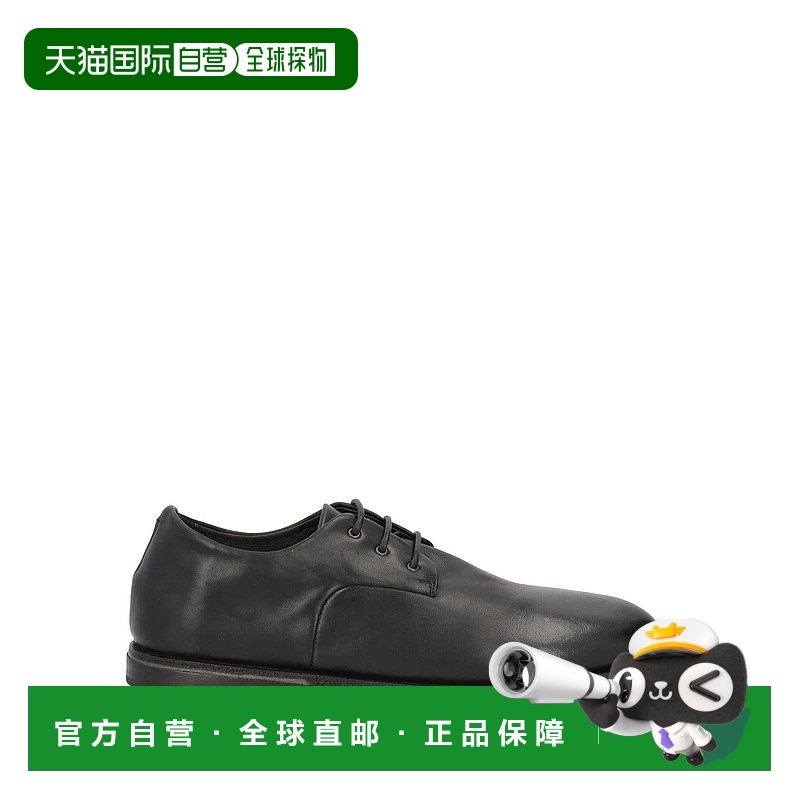 1h可退 香港直邮Marsell 女士 绑带鞋 black黑色 舒适时尚女鞋