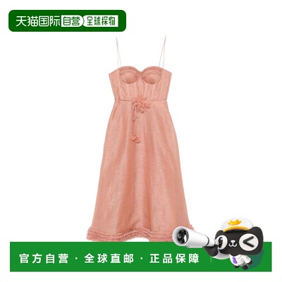 香港直邮ZIMMERMANN 女士 粉色连衣裙 7568DS261 pink粉色 舒适时
