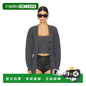 Bilayer 香港直邮Alexander 罗纹V领针织 王 女士 Wang 亚历山大