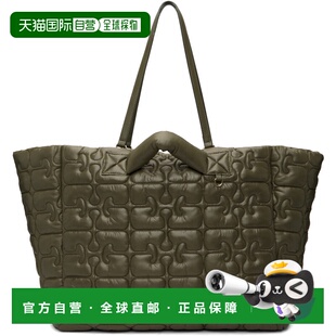 1h可退 香港直邮GANNI 甘尼 女士 黑色 Quilted Re-Tech XXL 托特