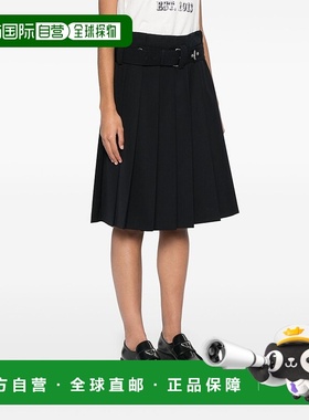 1h可退 香港直邮Prada 普拉达 女士 褶裥半身裙 P184YHSOOO108N