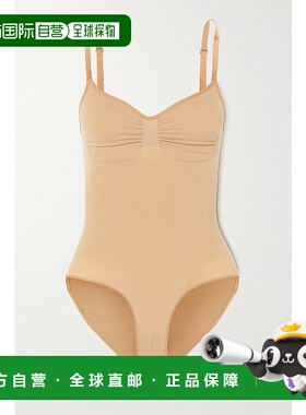 1h可退 香港直邮SKIMS 女士 Sculpt Brief - Ochre 无缝连体衣 BD