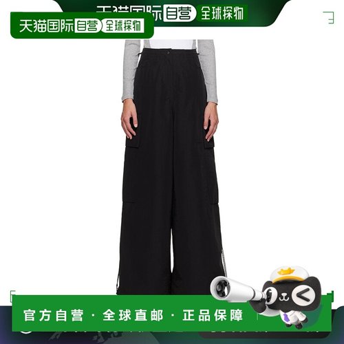 香港直邮Palm Angels 棕榈天使 女士 抽绳腰边休闲裤 PWCF009E23F