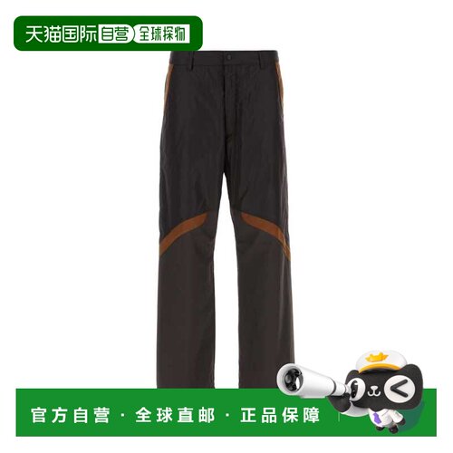 香港直邮Moncler 盟可睐 男士 青灰色尼龙裤子 2A00017539ZD280