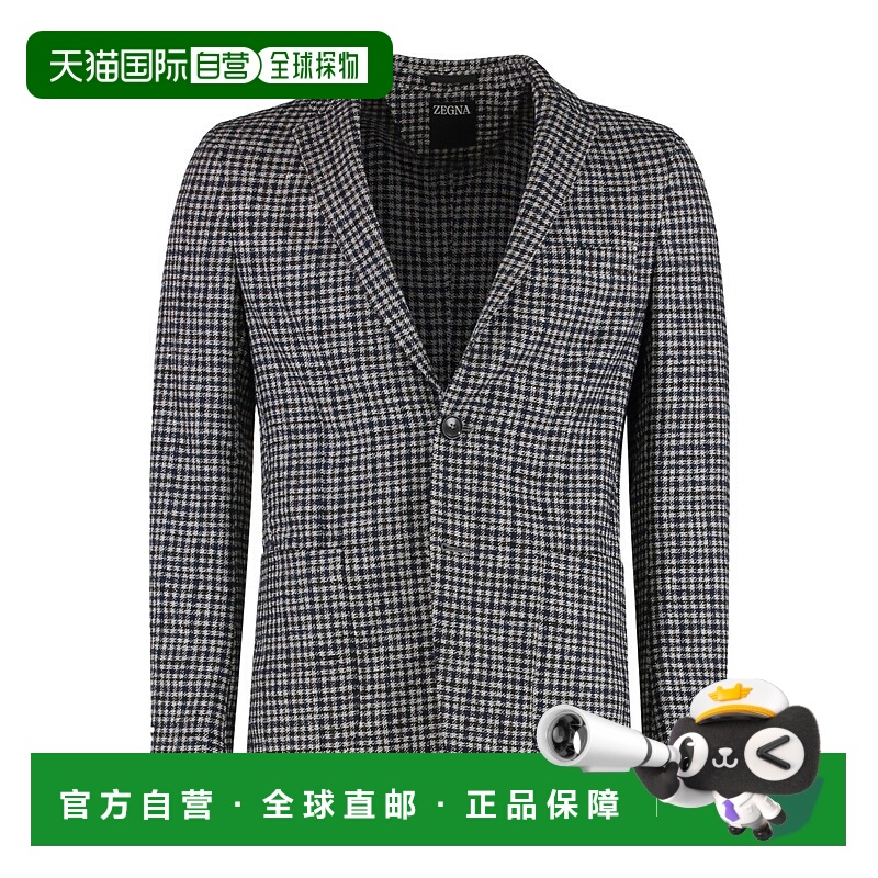 香港直邮Zegna 长袖西装外套 1D7SG0250702A2杰尼亚