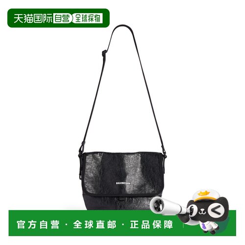 自营欧洲直邮Balenciaga巴黎世家 Explorer男士logo标识小号单肩
