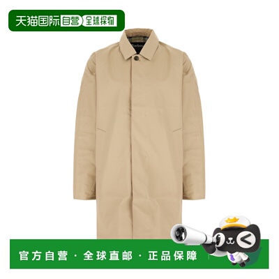1h可退 香港直邮barbour 巴伯尔 男士 浅褐色聚酯混纺夹克 MWB085