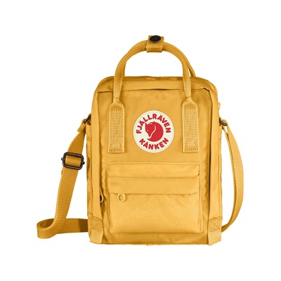 自营欧洲直邮Fjallraven北极狐 Kånken男女同款赭色乙烯醇斜挎包