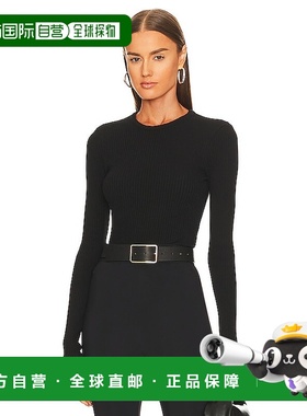 1h可退 香港直邮AGOLDE 女士 Alma 修身水手领T恤 A71193048上衣