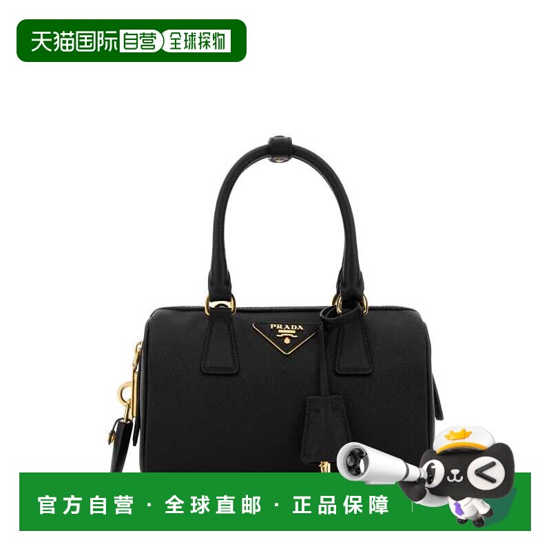 欧洲直邮prada 女士 单肩包波士顿包手提包
