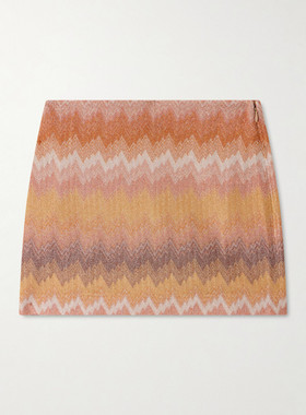 1h可退 MISSONI 米索尼 女士 MINIGONNA CON MOTIVO 