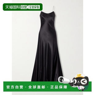 垂褶真丝缎礼服 女士 AA9R2805W125C999NOI 香港直邮alaia 1h可退